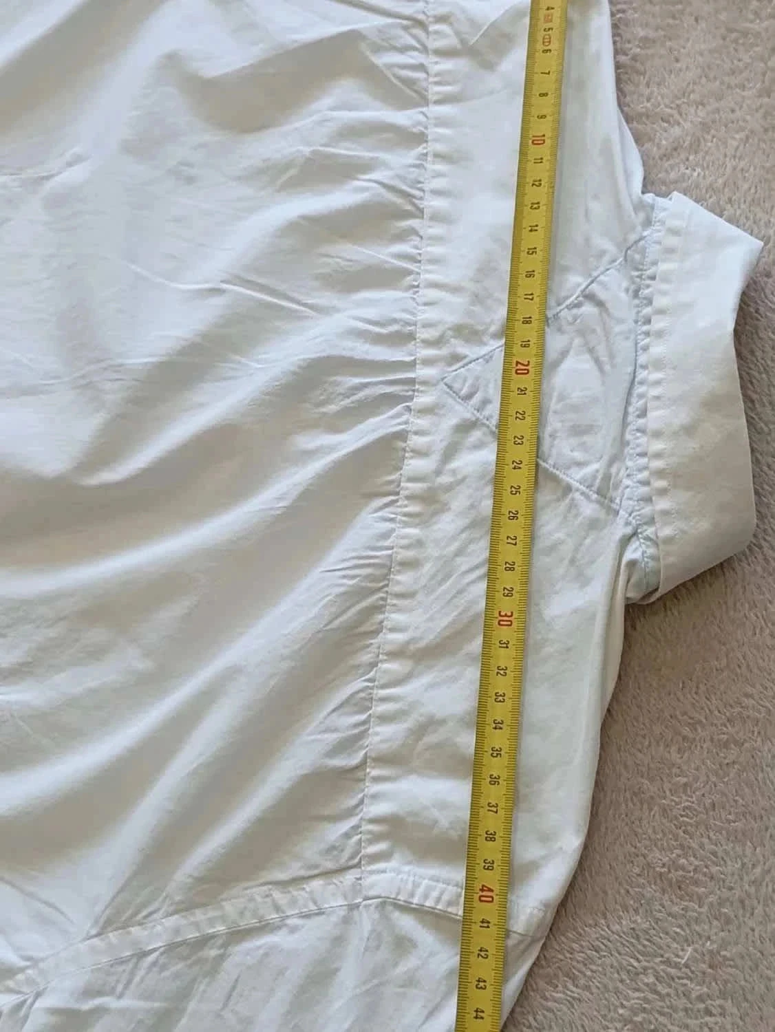 Witte Tommy Hilfiger-shirt met geborduurd logo maat S – photo 18
